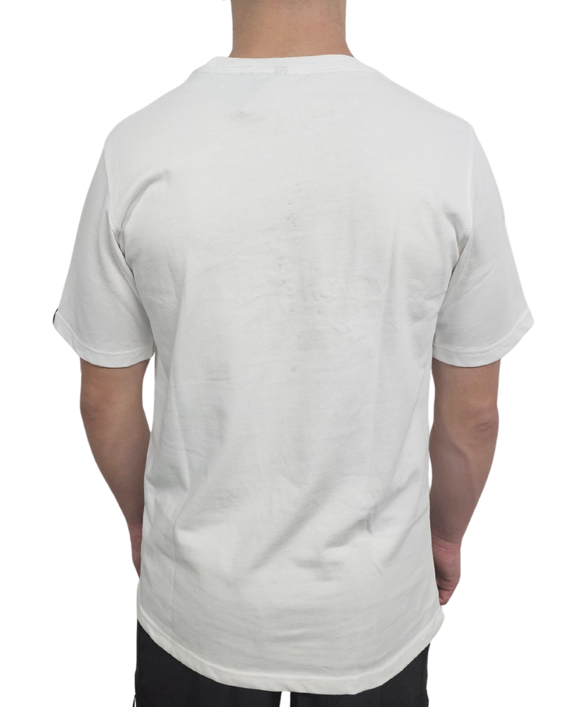 Onwards and Upwards x Podium Tee – White Extra Heavy