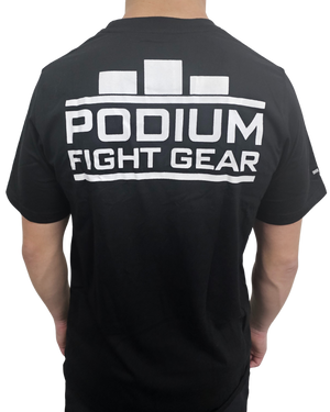 Onwards and Upwards x Podium Tee – Classic Black