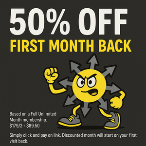 Half off deal! - Returning Members